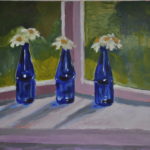 Blue Bottles (sold) 2014