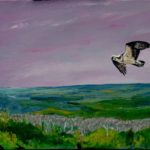 Osprey Over The Beaver Valley 2019 24" x 12"