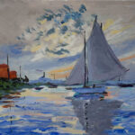 Monet's Sailboat Lesson 2022